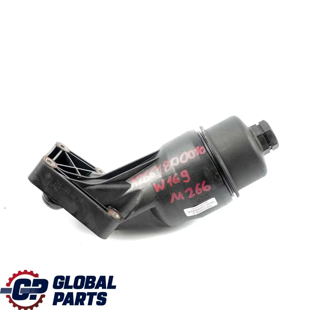 Mercedes W169 W245 Benzin M266 Motor Öl Filter Gehäuse Halter A266180001 - SKU A2661800010 - Teilenummer A2661800010