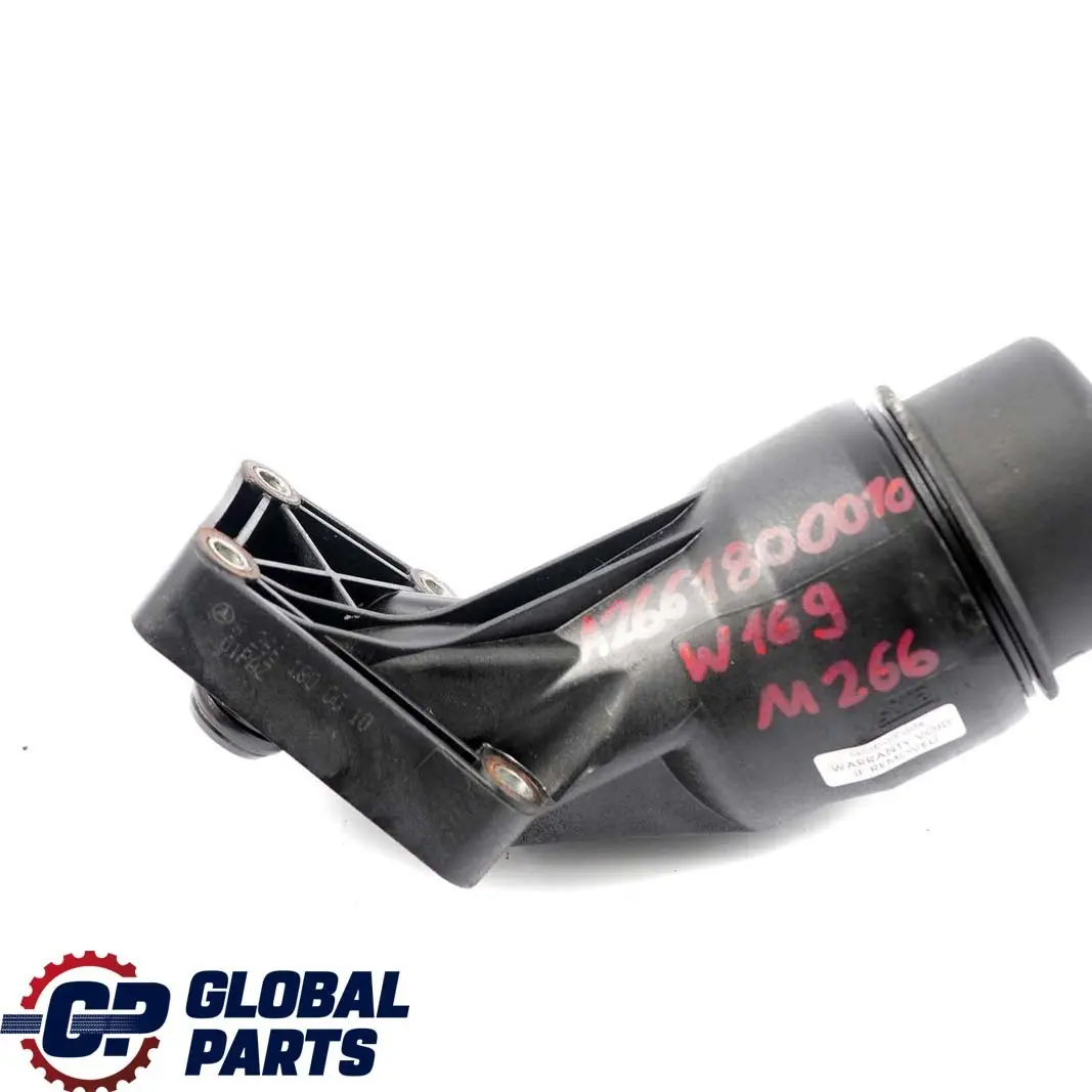 M266 Boîtier de filtre à huile moteur pour Mercedes W169 W245 Petrol à propos du numéro de pièce A2661800010 Mercedes W169 W245 Petrol M266 Boîtier de filtre à huile moteur - SKU A2661800010 - Numéro de pièce A2661800010