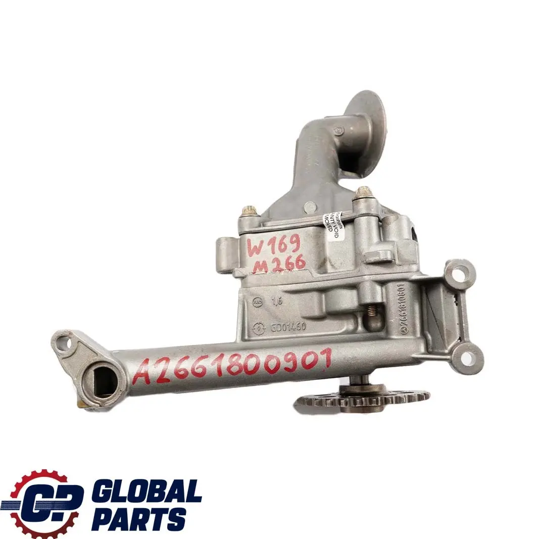  Mercedes-Benz A B W169 W245 M266 Benzin Motor Ölpumpe Pumpe - SKU A2661800901 - Teilenummer A2661800901