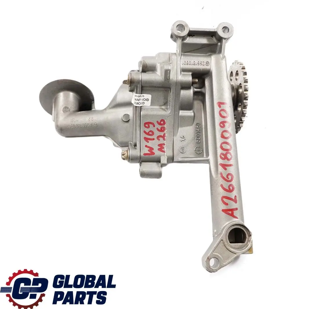 Mercedes-Benz A B Class W169 W245 M266 Petrol Engine Oil Pump to with Part number A2661800901 Mercedes-Benz A B Class W169 W245 M266 Petrol Engine Oil Pump - SKU A2661800901 - Part number A2661800901