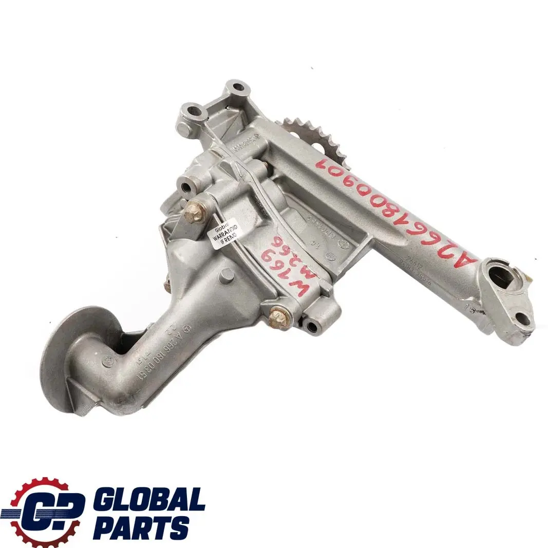  Mercedes-Benz A B W169 W245 M266 Benzin Motor Ölpumpe Pumpe - SKU A2661800901 - Teilenummer A2661800901
