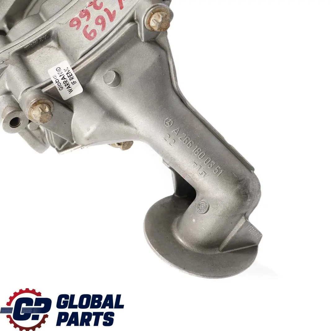  Mercedes-Benz A B W169 W245 M266 Benzin Motor Ölpumpe Pumpe - SKU A2661800901 - Teilenummer A2661800901