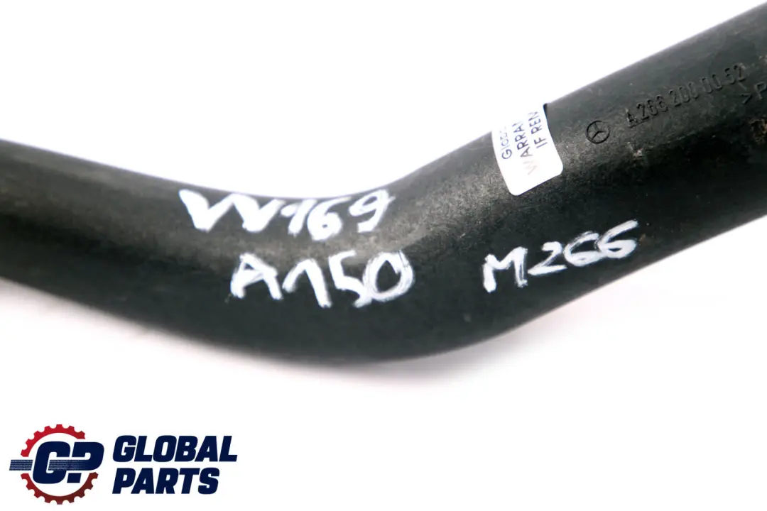 Benz A Klasse W169 M266 Motor Kühlwasser Schlauch Rohr für Mercedes mit Teilenummer A2662000052 Mercedes Benz A Klasse W169 M266 Motor Kühlwasser Schlauch Rohr - SKU A2662000052 - Teilenummer A2662000052
