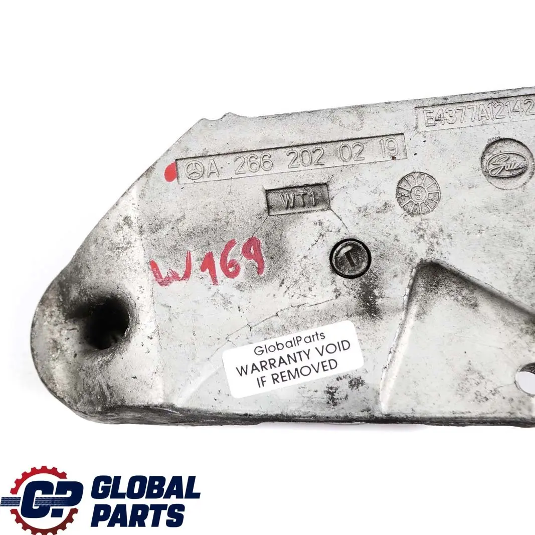 Mercedes-Benz A B W169 W245 Benzin Aggreggatenhalter Riemenspanner für mit Teilenummer A2662020219 Mercedes-Benz A B W169 W245 Benzin Aggreggatenhalter Riemenspanner - SKU A2662020219 - Teilenummer A2662020219