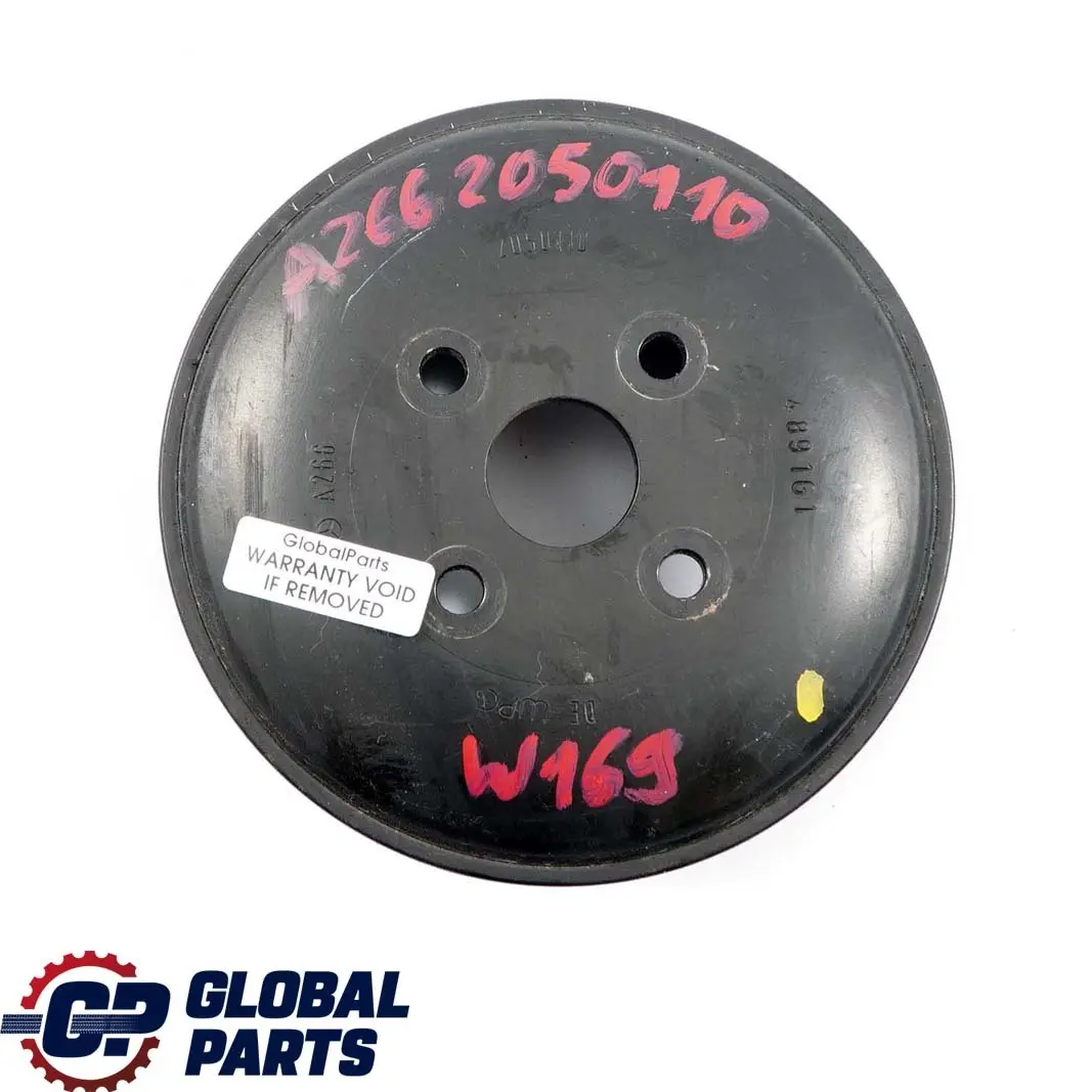  Mercedes-Benz A B Classe W169 W245 M266 Pompe A L'Eau Poulie - SKU A2662050110 - Numéro de pièce A2662050110