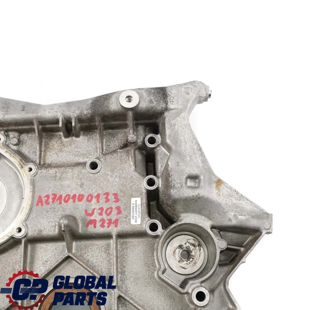 Mercedes-Benz W203 W204 W211 M271 Petrol Gearbox Timing Case Cover to with Part number A2710100133 Mercedes-Benz W203 W204 W211 M271 Petrol Gearbox Timing Case Cover - SKU A2710100133 - Part number A2710100133