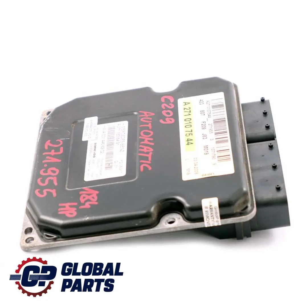 Motorsteuergerät Steuergerät Automat für Mercedes W203 W204 W211 C209 mit Teilenummer A2710107544 Mercedes W203 W204 W211 C209 Motorsteuergerät Steuergerät Automat - SKU A2710107544 - Teilenummer A2710107544