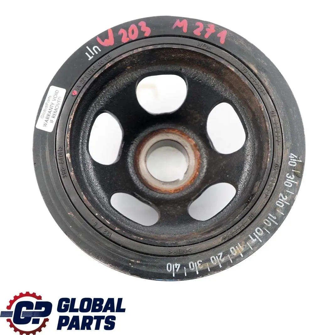 Mercedes W203 W204 W211 Petrol M271 Poulie de vilebrequin - SKU A2710300003 - Numéro de pièce A2710300003