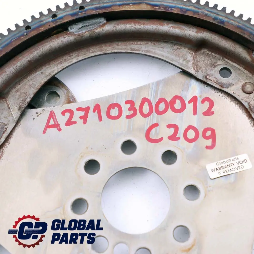 M271 Gearbox Flywheel Starter Ring to Mercedes W203 C209 with Part number A2710300012 Mercedes W203 C209 M271 Gearbox Flywheel Starter Ring - SKU A2710300012 - Part number A2710300012
