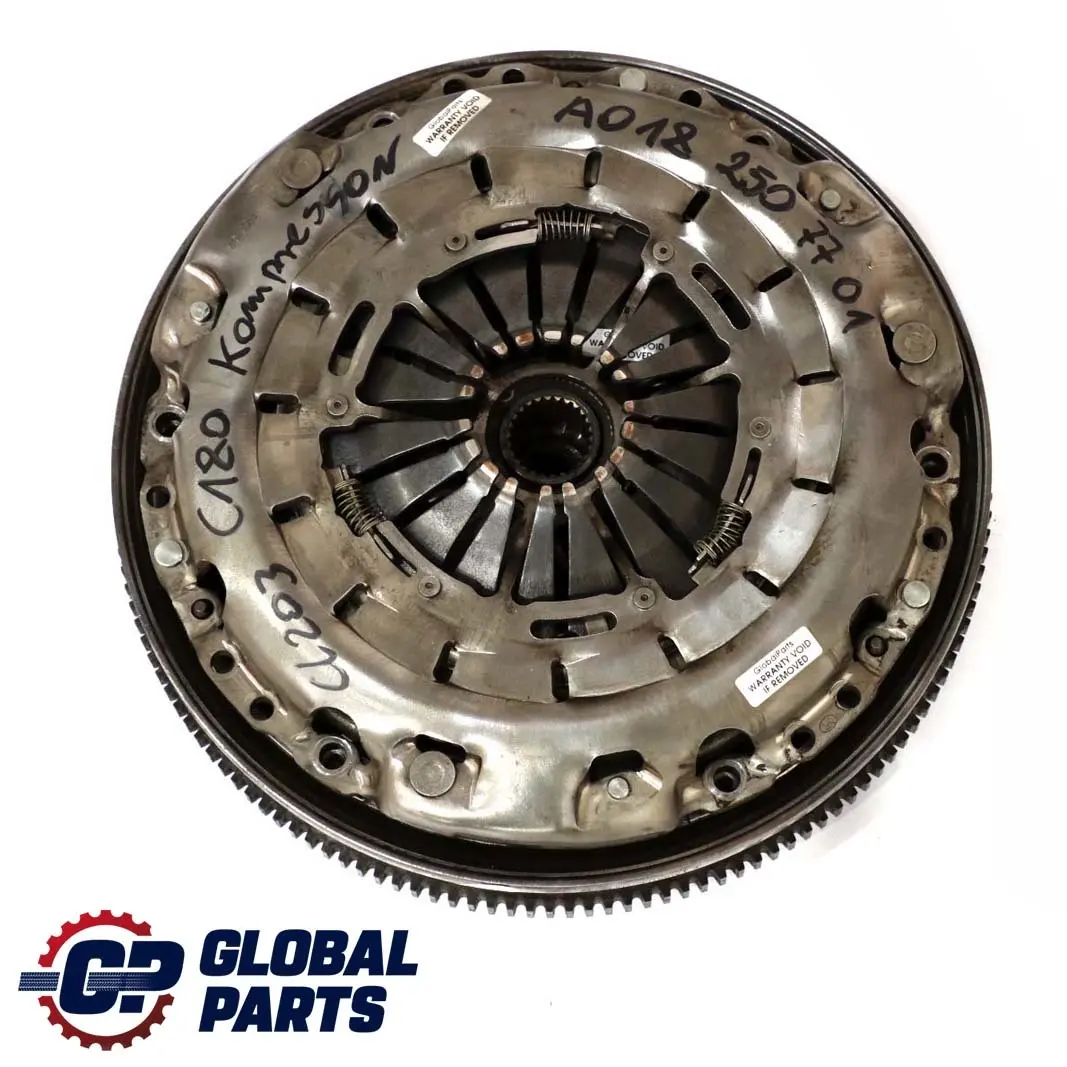 Mercedes-Benz W203 CL203 C180 Kompressor Dual Twin Mass Flywheel Clutch Kit to with Part number A2710300505 Mercedes-Benz W203 CL203 C180 Kompressor Dual Twin Mass Flywheel Clutch Kit - SKU A2710300505 - Part number A2710300505