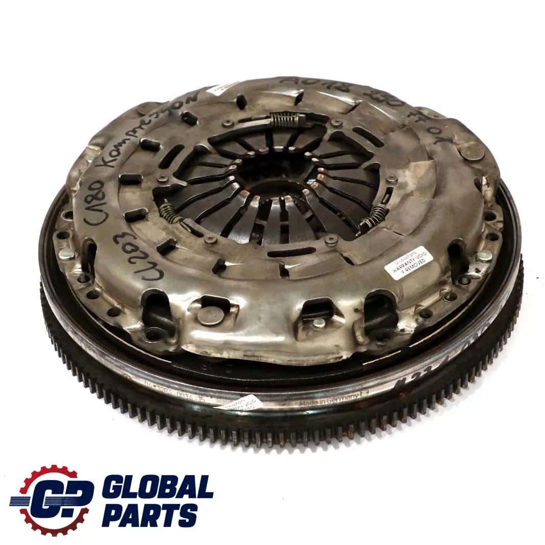  Mercedes-Benz W203 CL203 C180 Kompressor Dual Twin Mass Flywheel Clutch Kit - SKU A2710300505 - Part number A2710300505