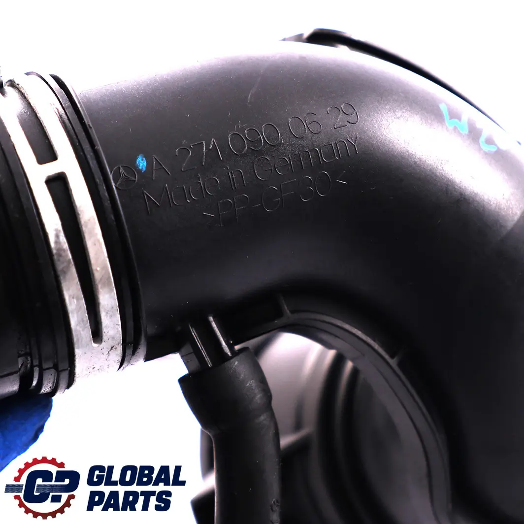 Flujo Aire Medidor De Masa Tubo Manguera para Mercedes W203 con número de pieza A2710900629 Mercedes W203 Flujo Aire Medidor De Masa Tubo Manguera - SKU A2710900629 - Número de pieza A2710900629