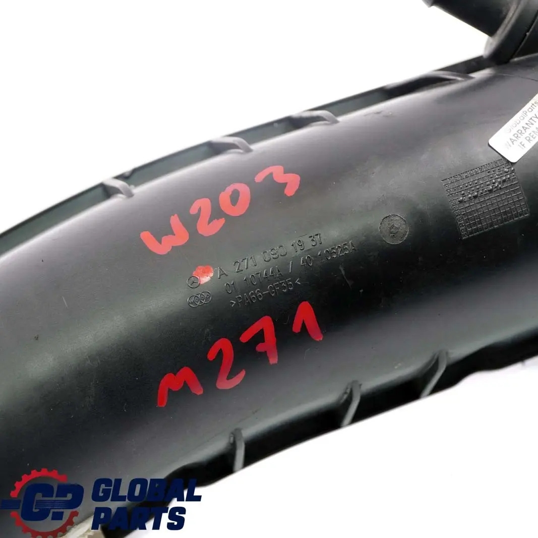 M271 Kompressor Lufteinlass Kreuz Schlauch Rohr Rohr für Mercedes W203 mit Teilenummer A2710901937 Mercedes W203 M271 Kompressor Lufteinlass Kreuz Schlauch Rohr Rohr - SKU A2710901937 - Teilenummer A2710901937
