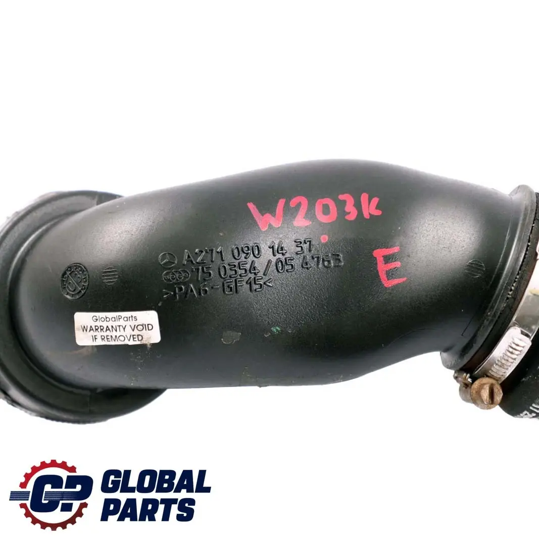 Mercedes-Benz W203 200 Kompressor Ladeluftkühler Schlauch Rohr für mit Teilenummer A2710940682 Mercedes-Benz W203 200 Kompressor Ladeluftkühler Schlauch Rohr - SKU A2710940682 - Teilenummer A2710940682