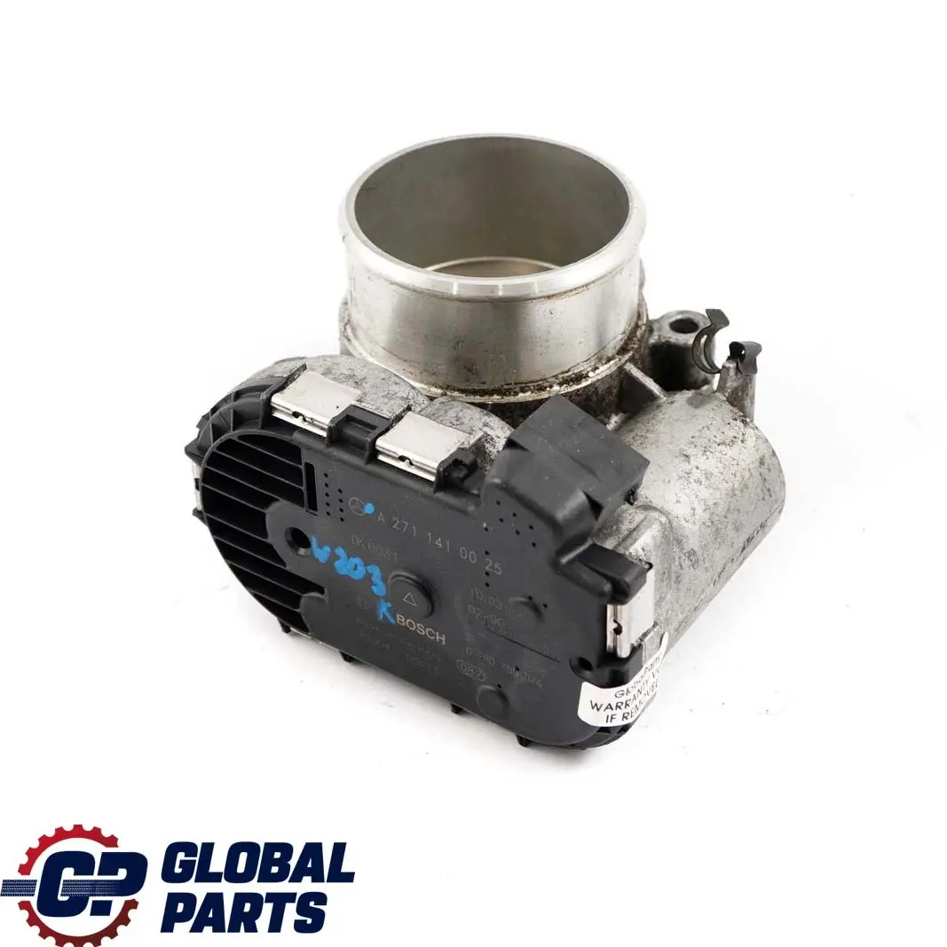 Mercedes-Benz W203 Kompressor M271 Corps Papillon Essence pour à propos du numéro de pièce A2711410025 Mercedes-Benz W203 Kompressor M271 Corps Papillon Essence - SKU A2711410025 - Numéro de pièce A2711410025