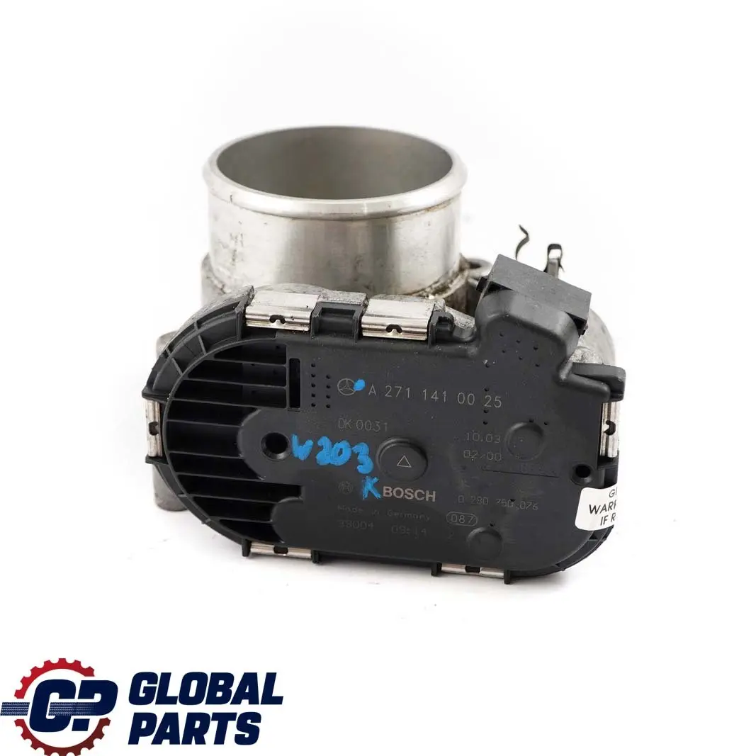 M271 Petrol Throttle Body to Mercedes W203 Kompressor with Part number A2711410025 Mercedes W203 Kompressor M271 Petrol Throttle Body - SKU A2711410025 - Part number A2711410025
