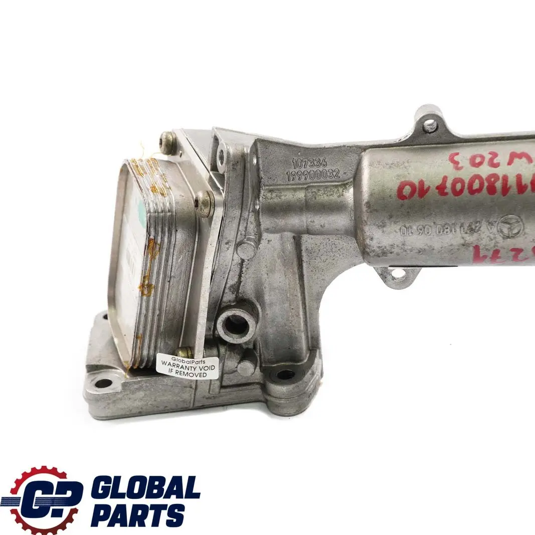 Mercedes W203 W210 Benzin M271 Motor Ölfilter Gehäuse Halter A2711800610 - SKU A2711800710 - Teilenummer A2711800710
