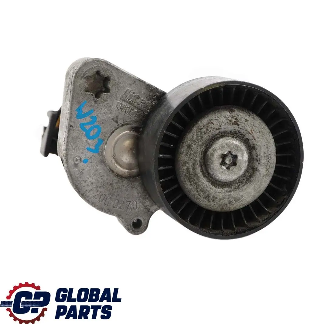 Belt Drive Tensioner Pulley to Mercedes W203 Engine with Part number A2712000270 Mercedes W203 Engine Belt Drive Tensioner Pulley - SKU A2712000270 - Part number A2712000270