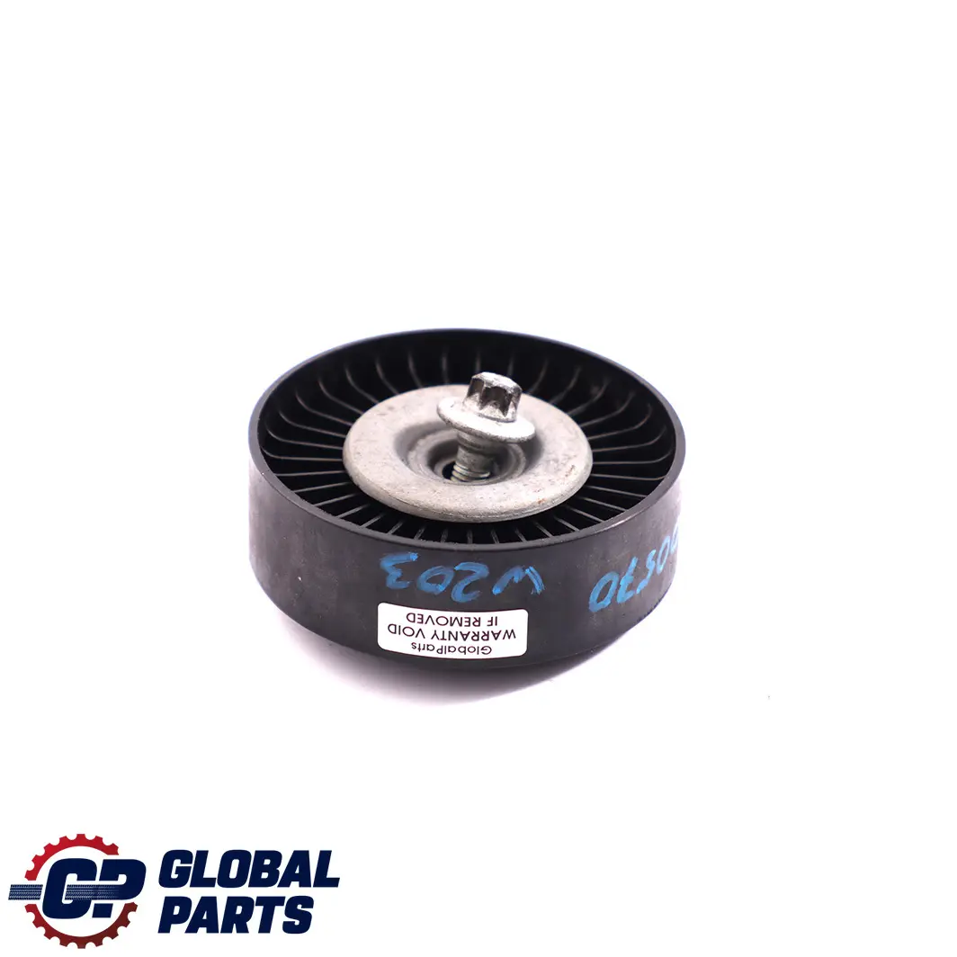Mercedes-Benz C-Class W203 Drive Belt Deflection Guide Pulley to with Part number A2712000570 Mercedes-Benz C-Class W203 Drive Belt Deflection Guide Pulley - SKU A2712000570 - Part number A2712000570