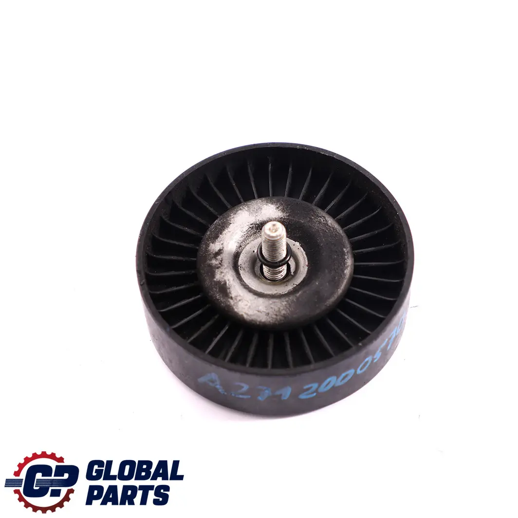 Mercedes-Benz C-Class W203 Drive Belt Deflection Guide Pulley to with Part number A2712000570 Mercedes-Benz C-Class W203 Drive Belt Deflection Guide Pulley - SKU A2712000570 - Part number A2712000570
