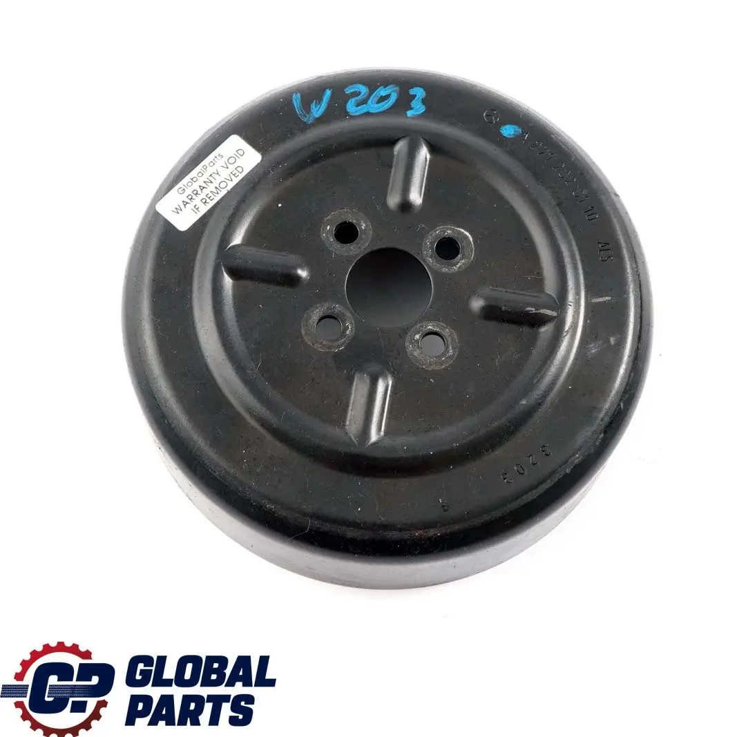 Mercedes-Benz C E Class W203 W211 Kompressor M271 Petrol Water Pump Pulley to with Part number A2712020110 Mercedes-Benz C E Class W203 W211 Kompressor M271 Petrol Water Pump Pulley - SKU A2712020110 - Part number A2712020110