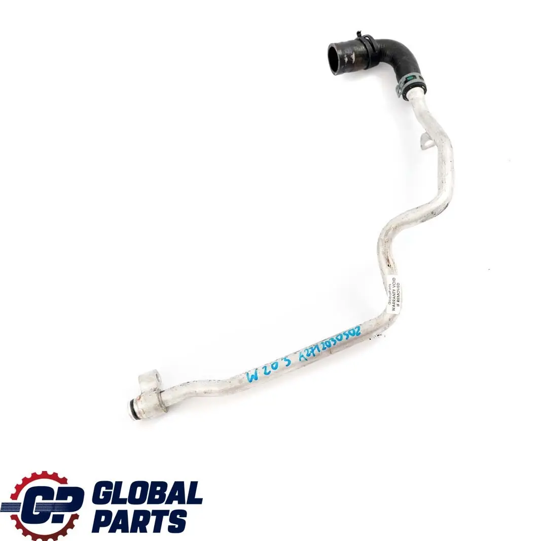 Benz Classe C W203 M271 Compressore Tubo Climatizzatore per Mercedes con numero di parte A2712030502 Mercedes Benz Classe C W203 M271 Compressore Tubo Climatizzatore - SKU A2712030502 - Numero di parte A2712030502