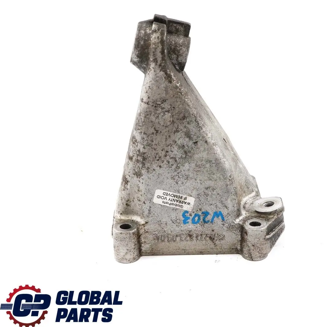 Mercedes-Benz C-Class W203 M271 Petrol Engine Left N/S Mount Holder Bracket to with Part number A2712230904 Mercedes-Benz C-Class W203 M271 Petrol Engine Left N/S Mount Holder Bracket - SKU A2712230904 - Part number A2712230904