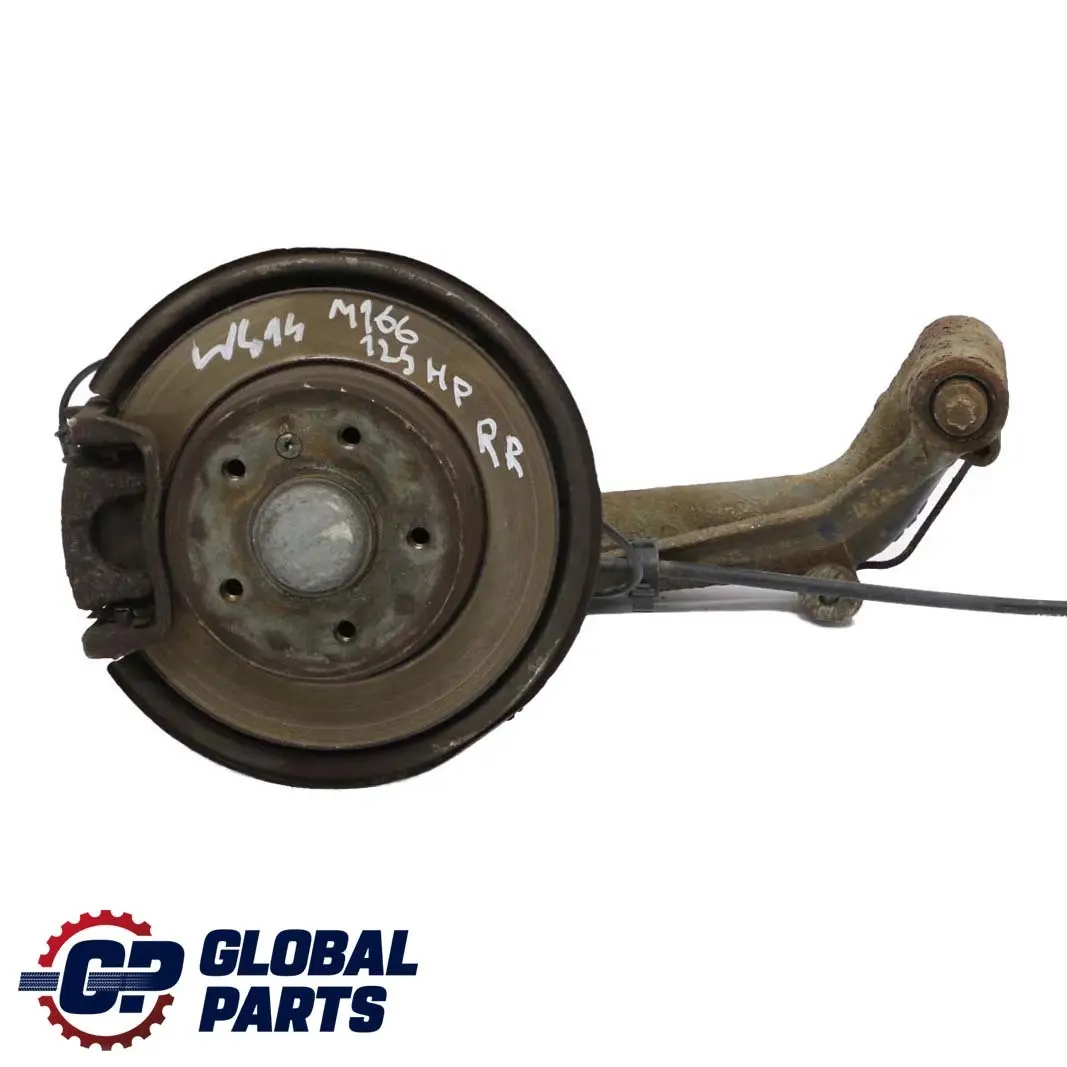 Mercedes-Benz Vaneo W414 Rear Right O/S Suspension Leg Radius Arm Wheel Hub to with Part number A4143500906 Mercedes-Benz Vaneo W414 Rear Right O/S Suspension Leg Radius Arm Wheel Hub - SKU A4143500906 - Part number A4143500906