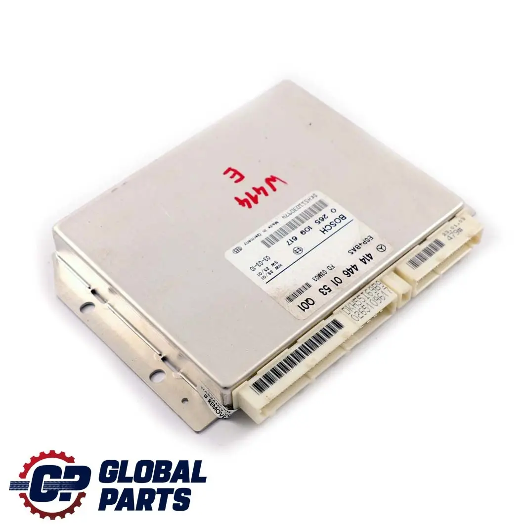 Mercedes-Benz Vaneo W414 ESP BAS Control Unit Module ECU to with Part number A4144460153 Mercedes-Benz Vaneo W414 ESP BAS Control Unit Module ECU - SKU A4144460153 - Part number A4144460153