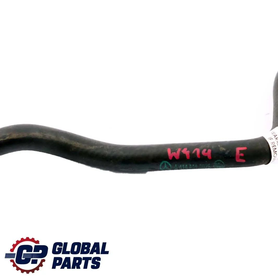 W414 Radiator Breather Pipe Hose to Mercedes Vaneo with Part number A4145010025 Mercedes Vaneo W414 Radiator Breather Pipe Hose - SKU A4145010025 - Part number A4145010025