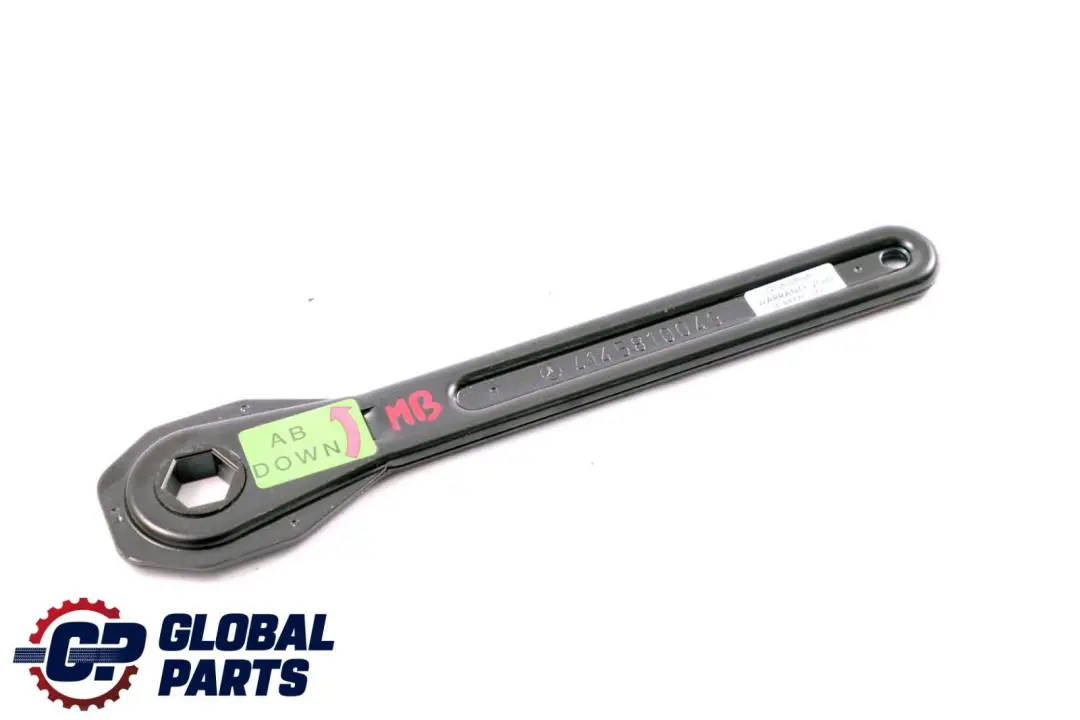 Spare Wheel Ratchet Mercedes W169 W211 W221 Key Jack to with Part number A4145810049 Spare Wheel Ratchet Mercedes W169 W211 W221 Key Jack - SKU A4145810049 - Part number A4145810049