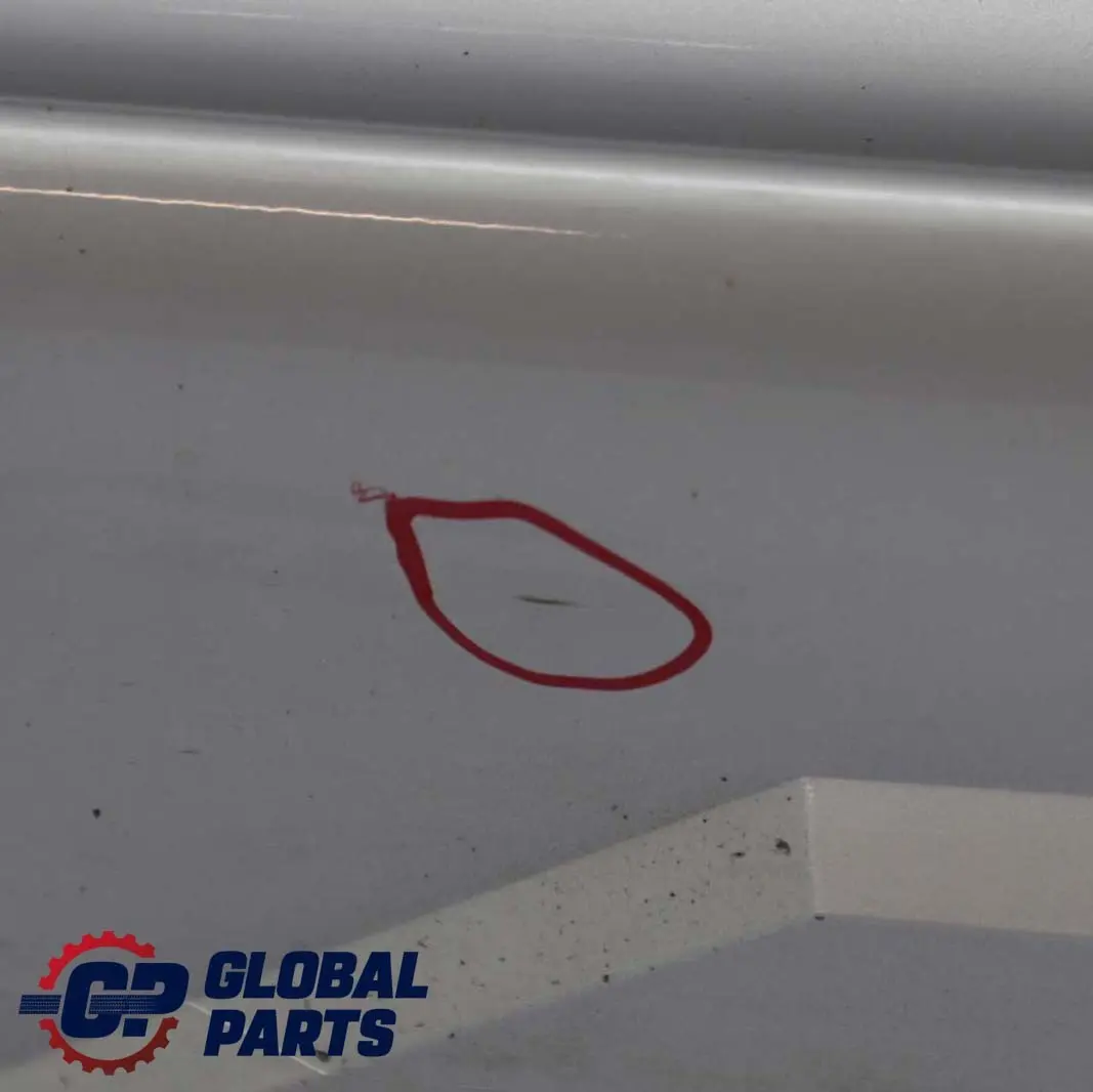  Mercedes-Benz Vaneo W414 Sill Side Cover Skirt Left N/S Brilliant Silver - 9744 - SKU A4146190438-BRS - Part number A4146190438