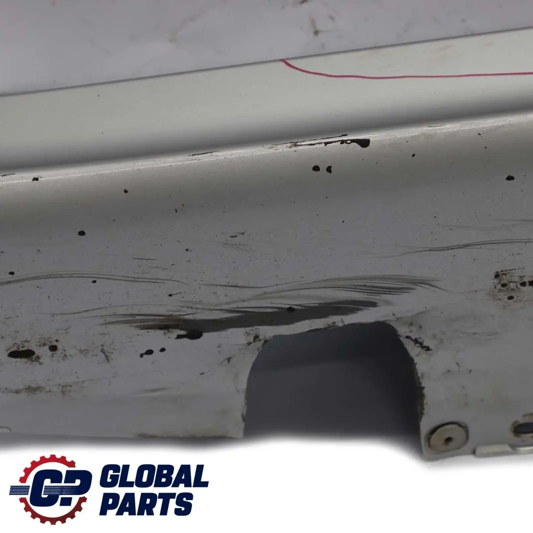  Mercedes-Benz Vaneo W414 Sill Side Cover Skirt Left N/S Brilliant Silver - 9744 - SKU A4146190438-BRS - Part number A4146190438