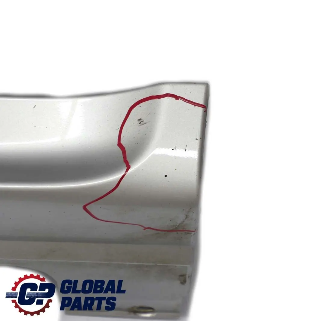  Mercedes-Benz Vaneo W414 Sill Side Cover Skirt Left N/S Brilliant Silver - 9744 - SKU A4146190438-BRS - Part number A4146190438