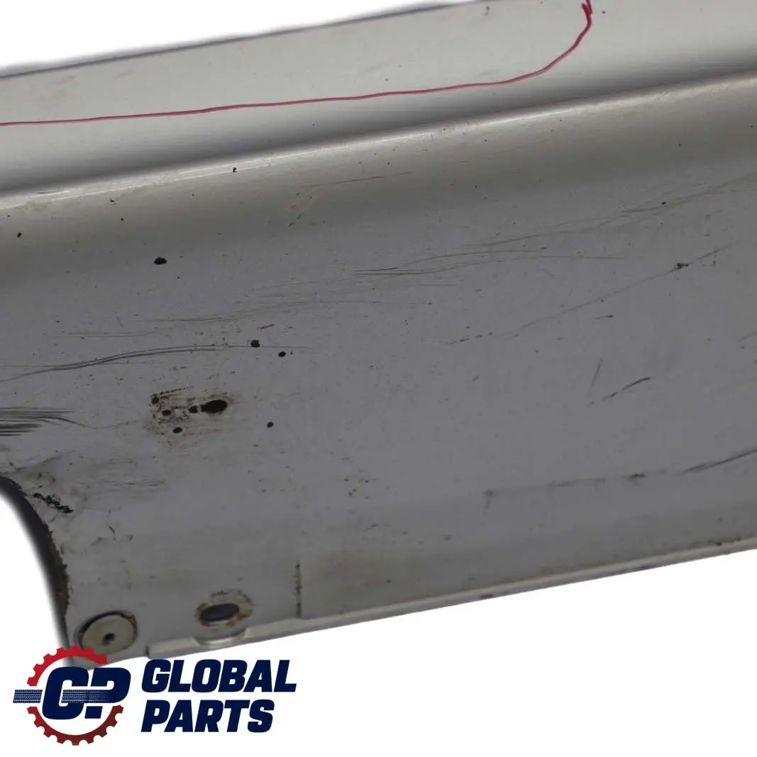 Mercedes-Benz Vaneo W414 Sill Side Cover Skirt Left N/S Brilliant Silver - 9744 to with Part number A4146190438 Mercedes-Benz Vaneo W414 Sill Side Cover Skirt Left N/S Brilliant Silver - 9744 - SKU A4146190438-BRS - Part number A4146190438