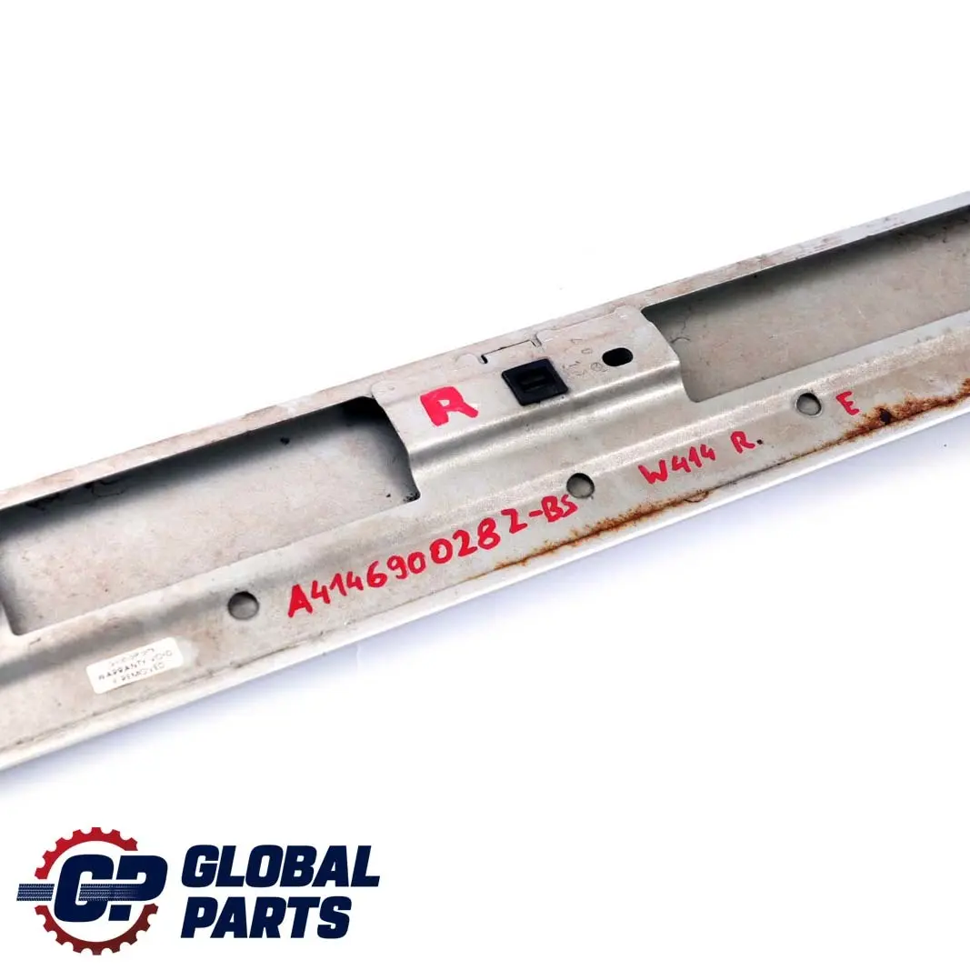 Mercedes-Benz Vaneo W414 Rear Right Sliding Door O/S Drip Moulding Guide Rail to with Part number A4146900282 Mercedes-Benz Vaneo W414 Rear Right Sliding Door O/S Drip Moulding Guide Rail - SKU A4146900282-BS - Part number A4146900282