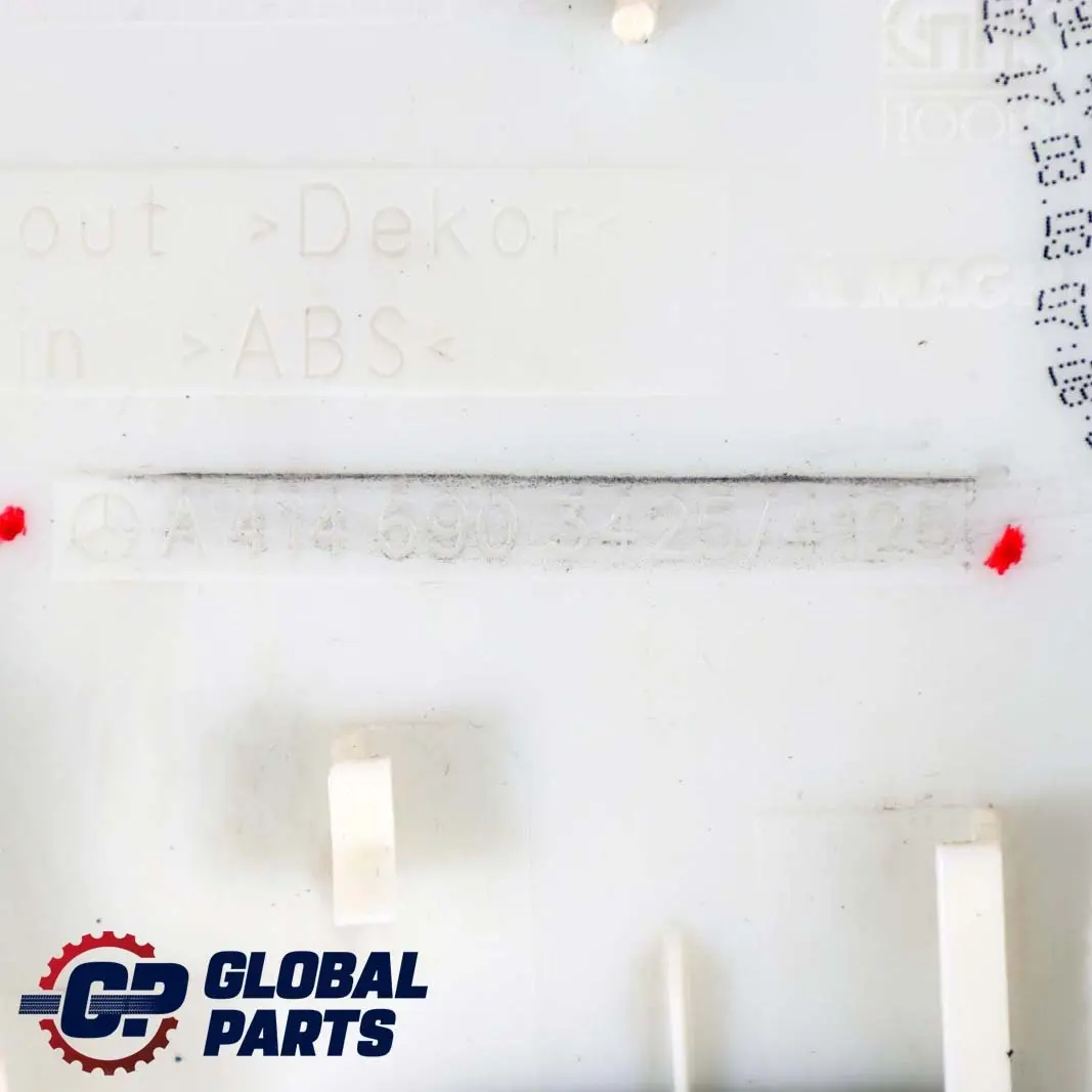  Mercedes-Benz Vaneo W414 Trim C-Pillar Rear Left Panel N/S Grey - SKU A4146903425 - Part number A4146903425