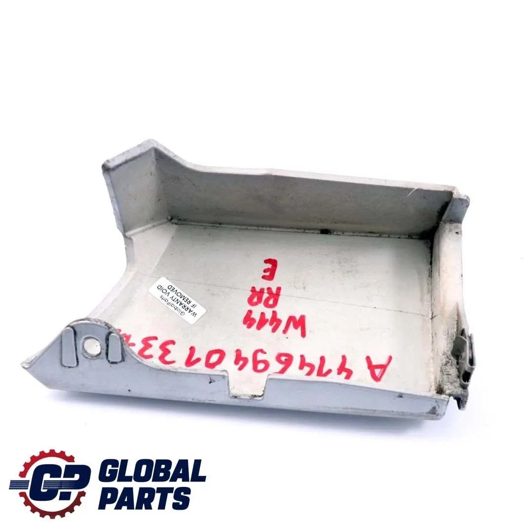 Mercedes W414 Copertura cerniera portellone posteriore destra Argento brillante - SKU A4146940133-BS - Numero di parte A4146940133
