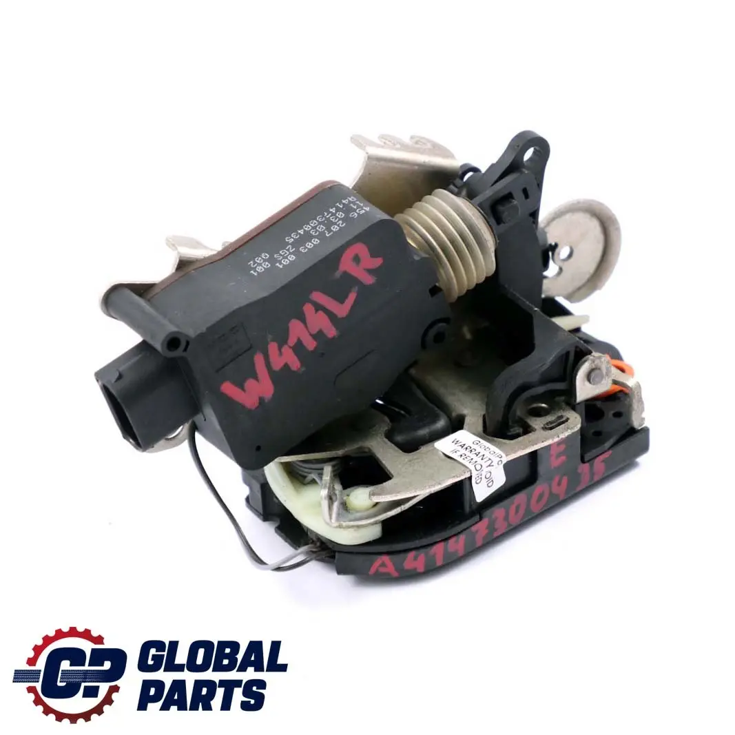 Mercedes-Benz Vaneo W414 Rear Left N/S Door Lock Latch Mechanism to with Part number A4147300435 Mercedes-Benz Vaneo W414 Rear Left N/S Door Lock Latch Mechanism - SKU A4147300435 - Part number A4147300435