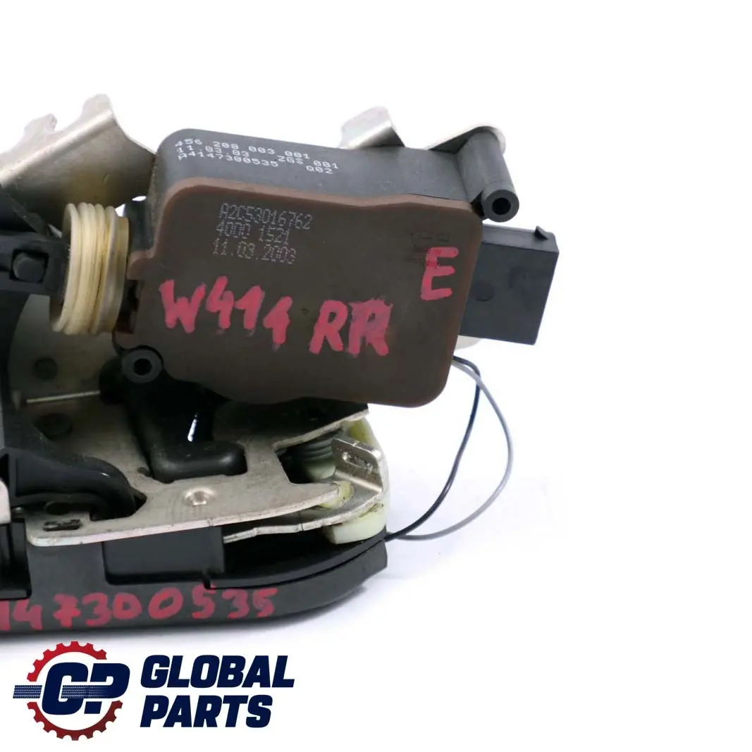  Mercedes-Benz Vaneo W414 Rear Right O/S Door Lock Latch Mechanism - SKU A4147300535 - Part number A4147300535