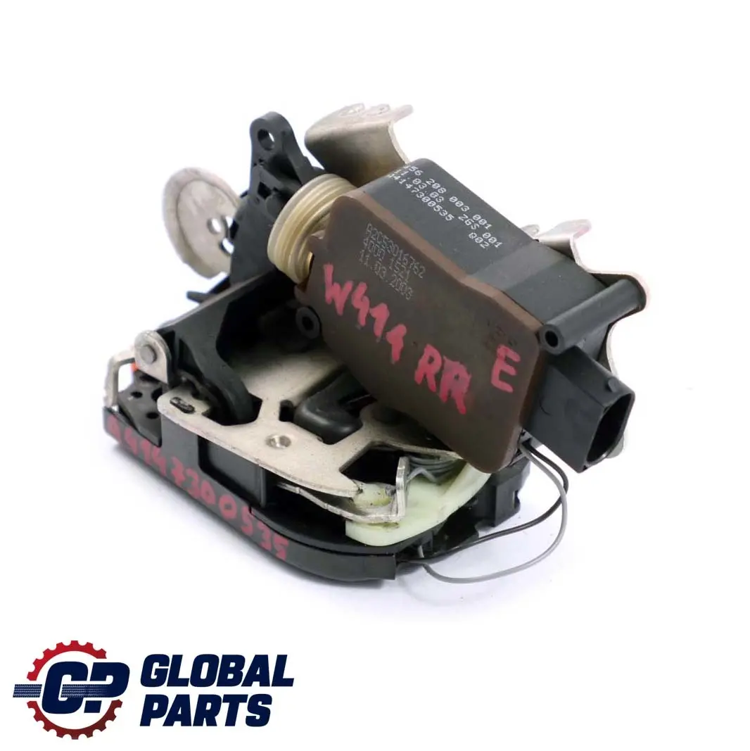 Mercedes-Benz Vaneo W414 Rear Right O/S Door Lock Latch Mechanism to with Part number A4147300535 Mercedes-Benz Vaneo W414 Rear Right O/S Door Lock Latch Mechanism - SKU A4147300535 - Part number A4147300535
