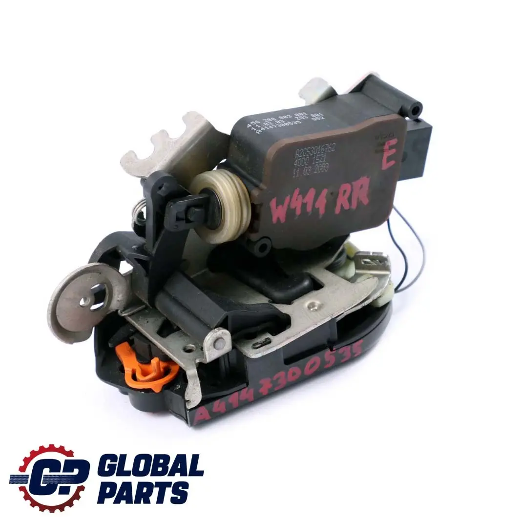 Mercedes-Benz Vaneo W414 Rear Right O/S Door Lock Latch Mechanism to with Part number A4147300535 Mercedes-Benz Vaneo W414 Rear Right O/S Door Lock Latch Mechanism - SKU A4147300535 - Part number A4147300535