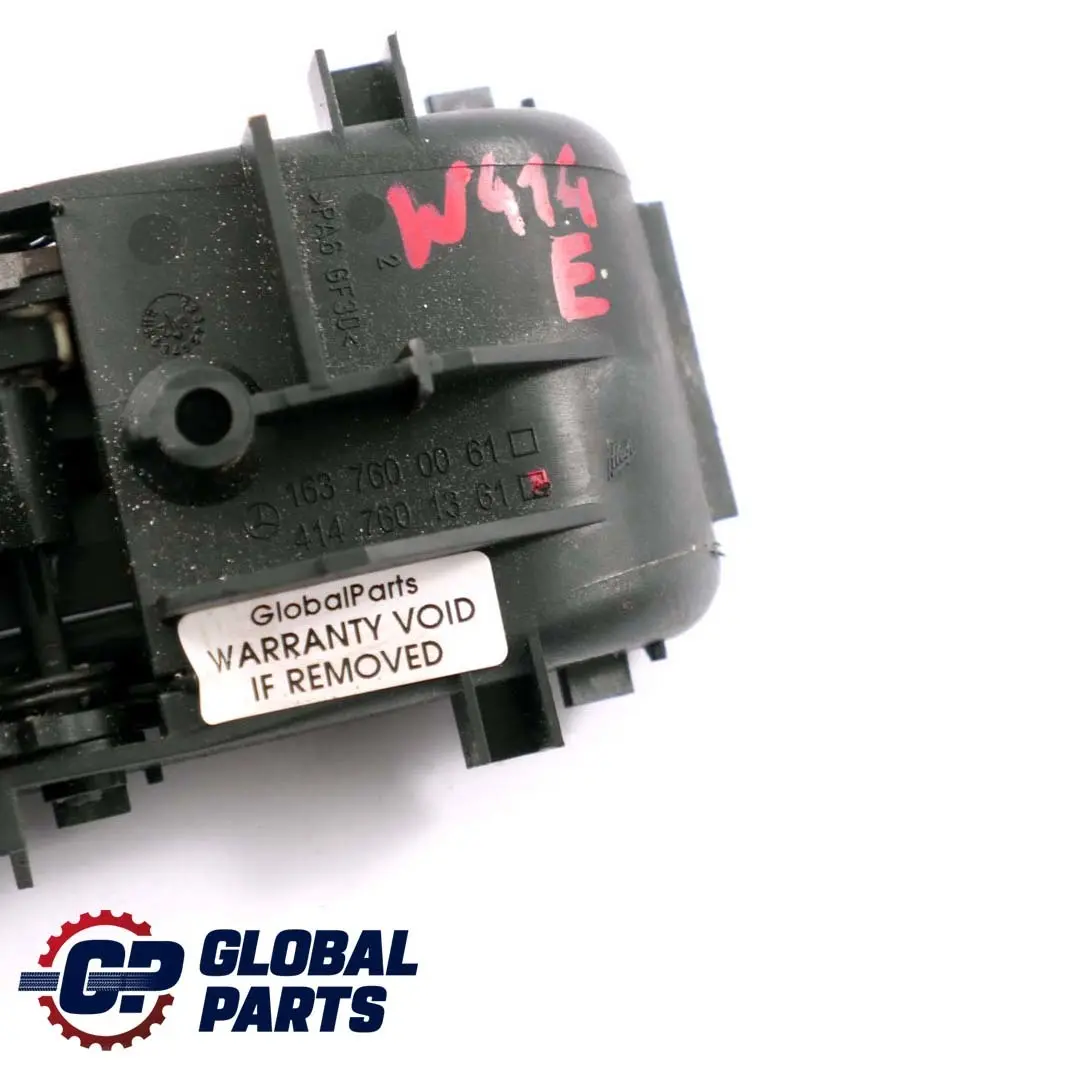 Mercedes-Benz Vaneo W414 Boot Lid Tailgate Opener Lock Release Switch to with Part number A4147601361 Mercedes-Benz Vaneo W414 Boot Lid Tailgate Opener Lock Release Switch - SKU A4147601361 - Part number A4147601361