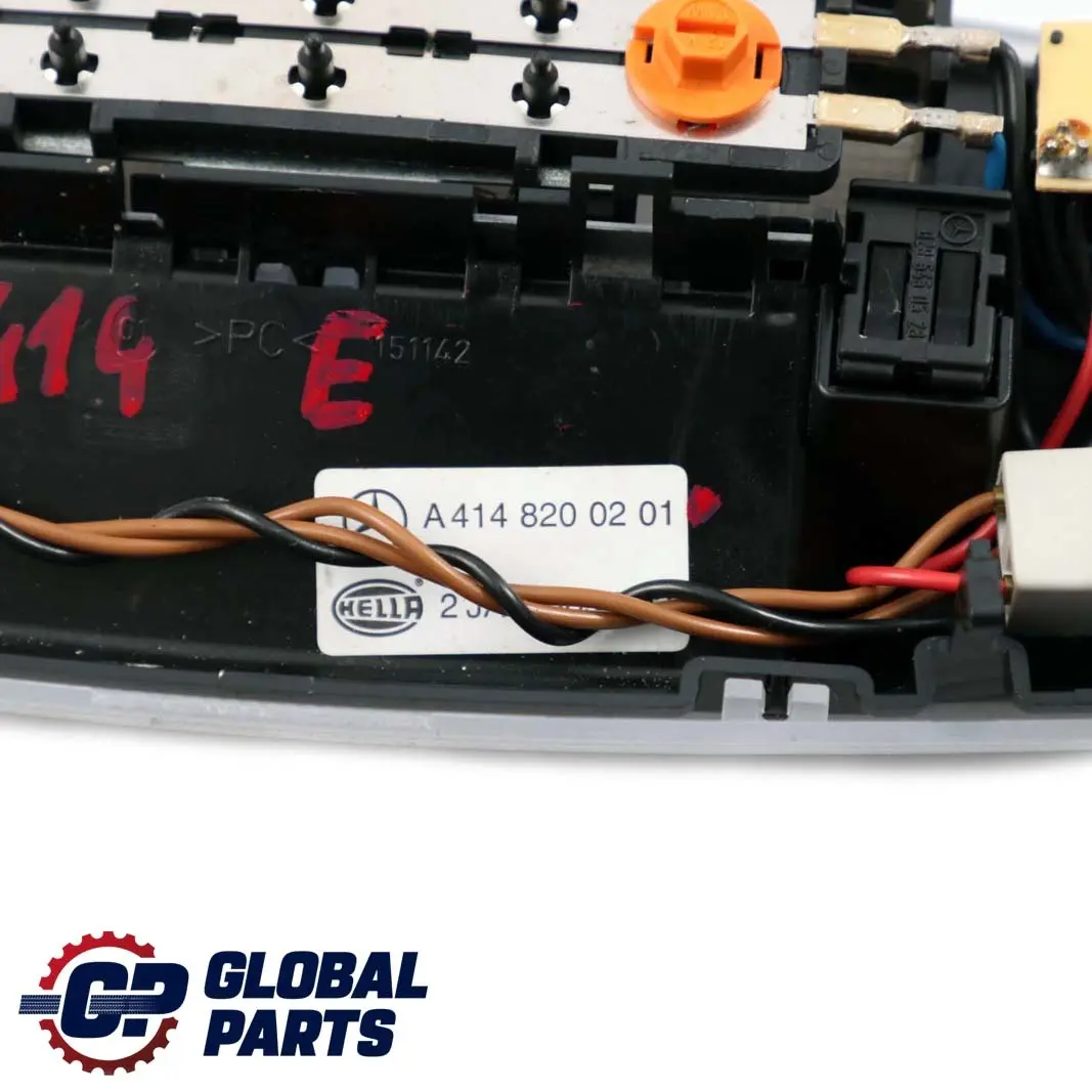 Mercedes-Benz Vaneo W414 Rear Interior Reading Light Unit to with Part number A4148200201 Mercedes-Benz Vaneo W414 Rear Interior Reading Light Unit - SKU A4148200201 - Part number A4148200201