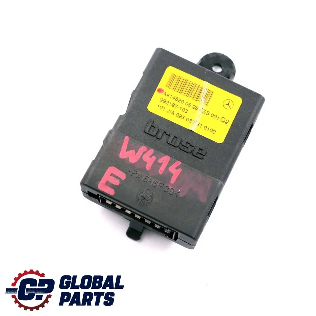 W414 Tür Vorne Links Rechts Steuergerät ECU für Mercedes Vaneo mit Teilenummer A4148200526 Mercedes Vaneo W414 Tür Vorne Links Rechts Steuergerät ECU - SKU A4148200526 - Teilenummer A4148200526