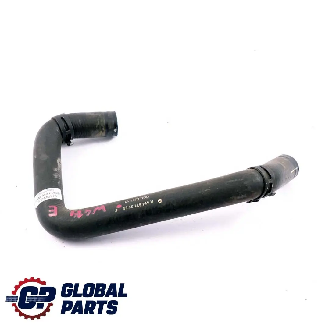 Mercedes-Benz Vaneo W414 Air Conditioning Water Pump Cooling Hose to with Part number A4148310188 Mercedes-Benz Vaneo W414 Air Conditioning Water Pump Cooling Hose - SKU A4148310188 - Part number A4148310188