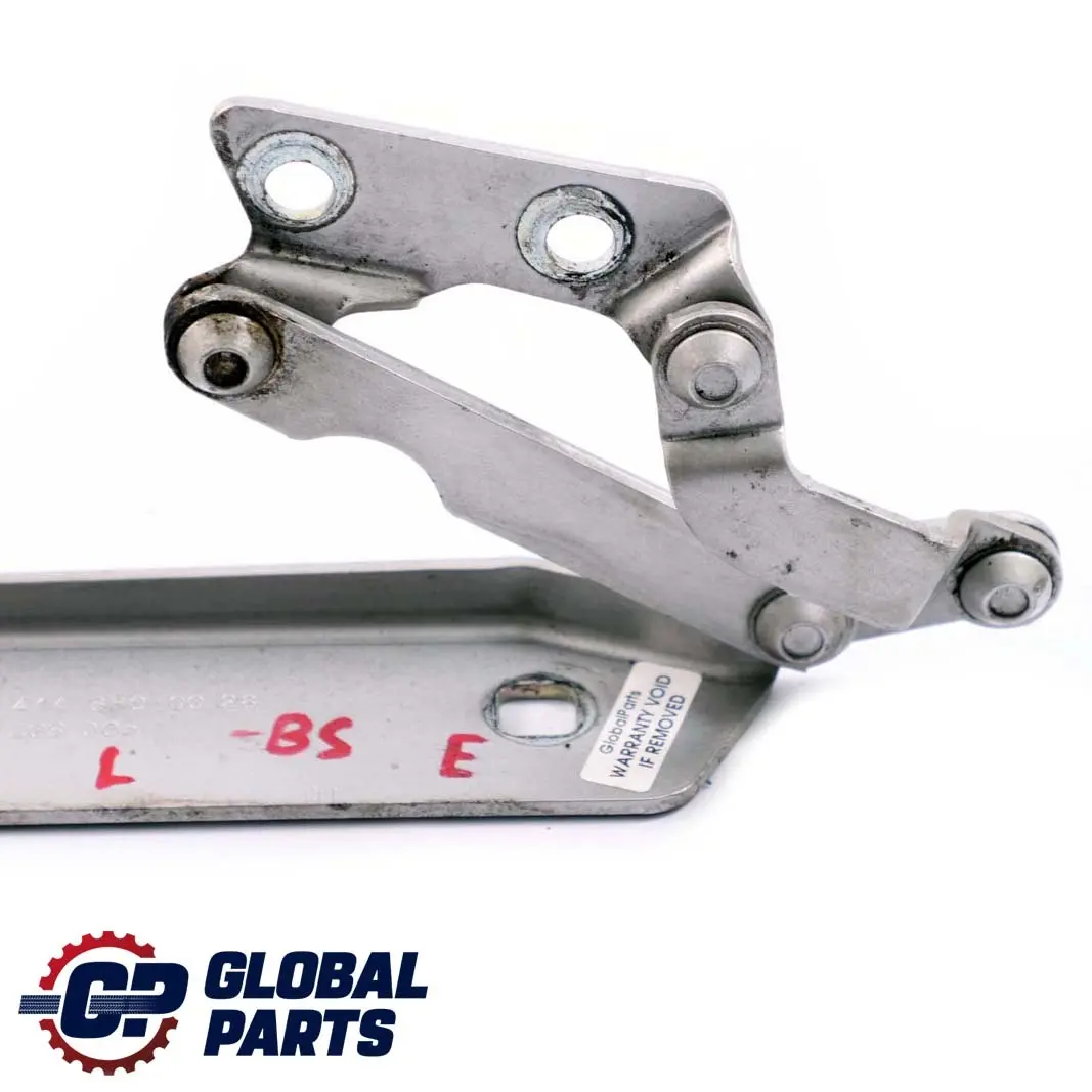 W414 Cerniera Cofano Anteriore Sinistro N/S Argento brillante 744 per Mercedes Vaneo con numero di parte A4148800028 Mercedes Vaneo W414 Cerniera Cofano Anteriore Sinistro N/S Argento brillante 744 - SKU A4148800028-BS - Numero di parte A4148800028