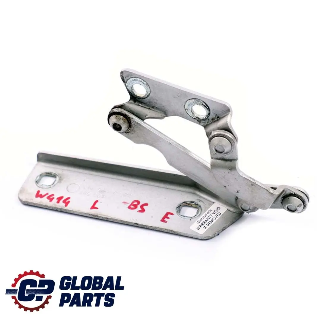 W414 Delantero Izquierdo Bisagra Capó Plata Brillante 744 para Mercedes Vaneo con número de pieza A4148800028 Mercedes Vaneo W414 Delantero Izquierdo Bisagra Capó Plata Brillante 744 - SKU A4148800028-BS - Número de pieza A4148800028