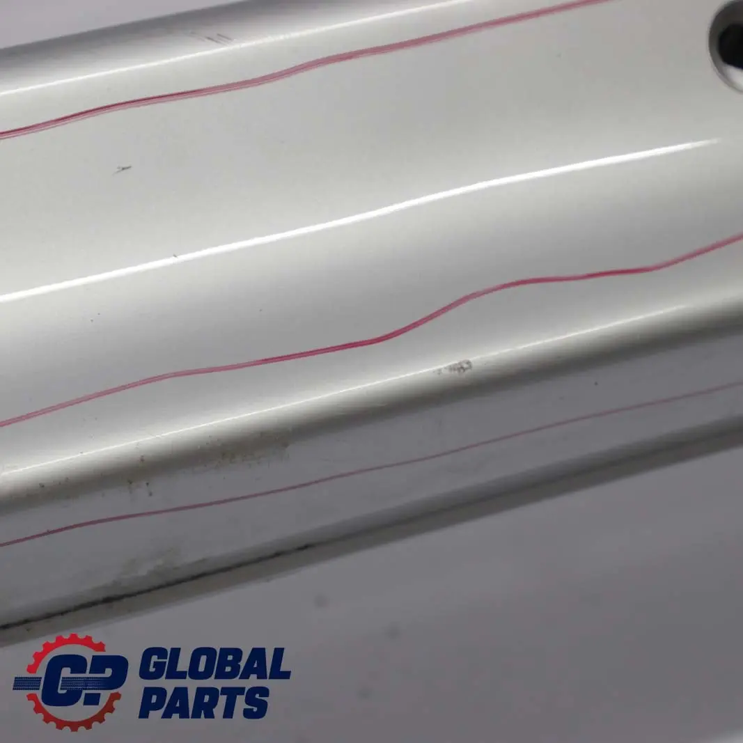 Mercedes-Benz Vaneo W414 Rear Bumper Trim Panel Brilliant Silver - 9744 to with Part number A4148851325 Mercedes-Benz Vaneo W414 Rear Bumper Trim Panel Brilliant Silver - 9744 - SKU A4148851325-BRS - Part number A4148851325