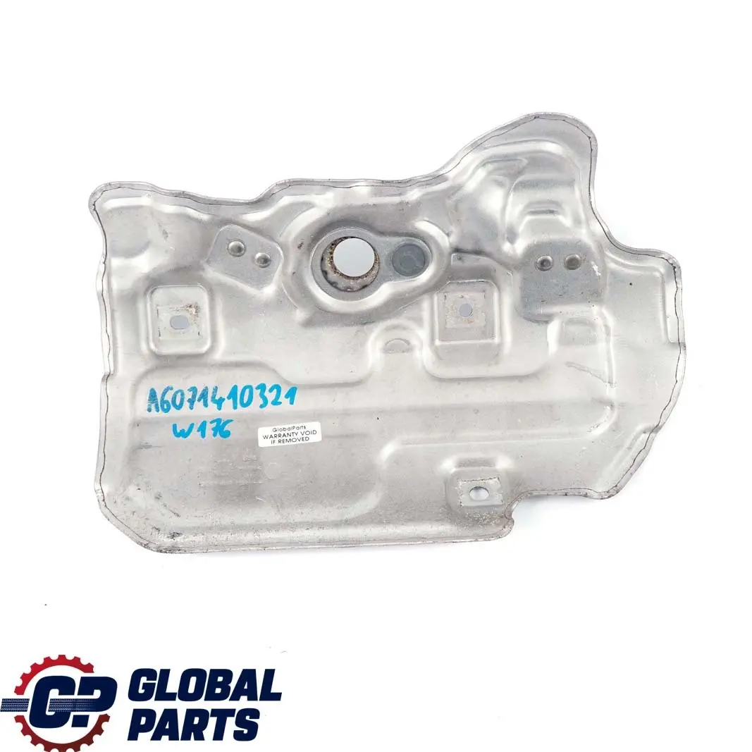 Mercedes-Benz A B W176 W246 OM607 Exhaust Manifold Screening Plate to with Part number A6071410321 Mercedes-Benz A B W176 W246 OM607 Exhaust Manifold Screening Plate - SKU A6071410321 - Part number A6071410321